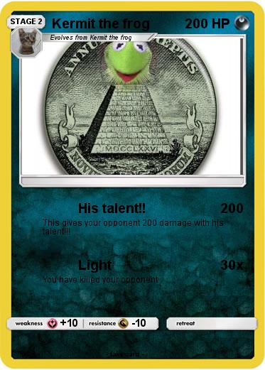 Pokemon Kermit the frog