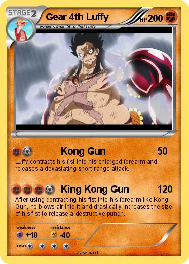 Pokemon Gear 4th Luffy