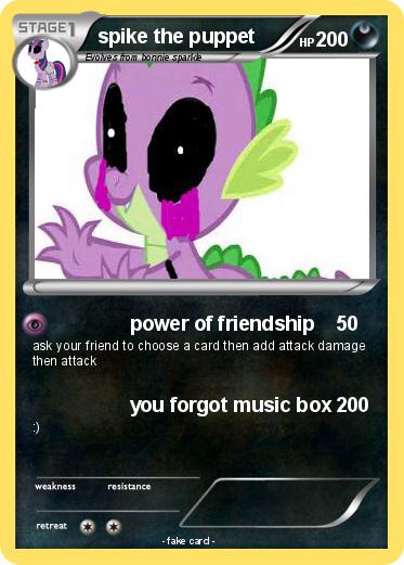 Pokemon spike the puppet