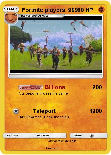 Pokemon Fortnite players  999