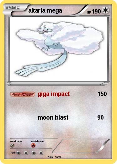 Pokemon altaria mega