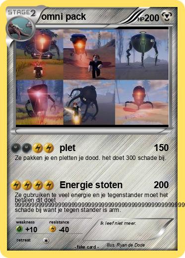 Pokemon omni pack