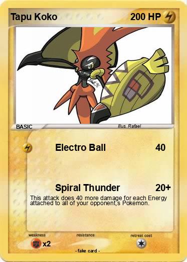 Pokemon Tapu Koko