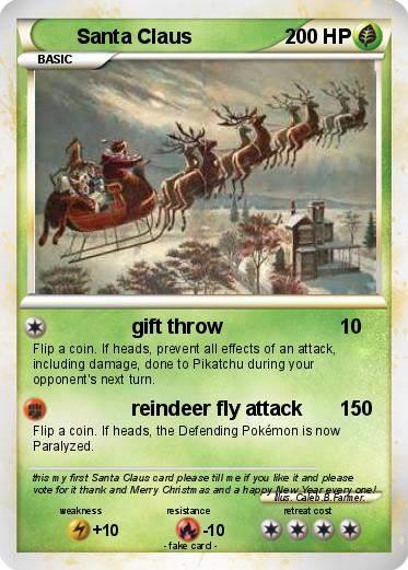 Pokemon Santa Claus