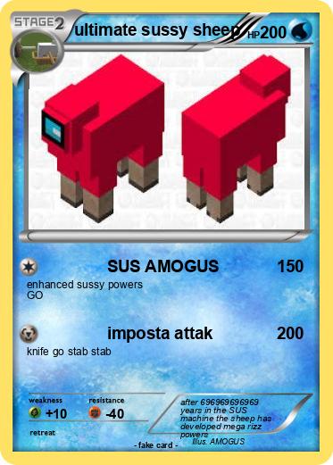 Pokemon ultimate sussy sheep