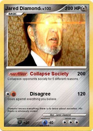 Pokemon Jared Diamond