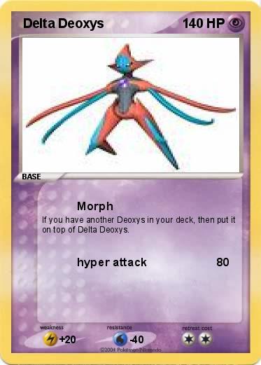 Pokemon  Delta Deoxys