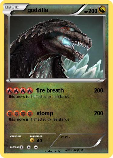 Pokemon godzilla