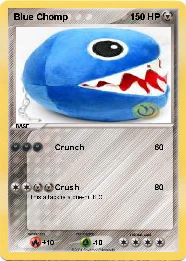 Pokemon Blue Chomp