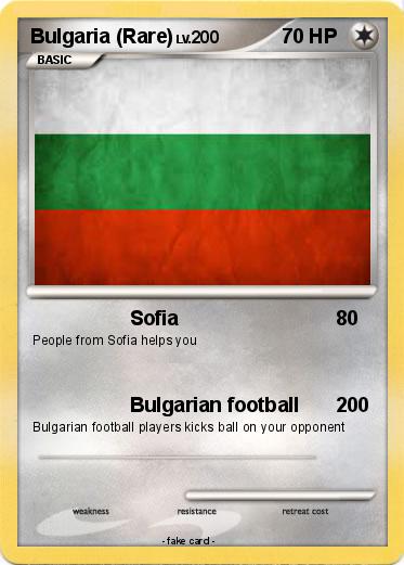 Pokemon Bulgaria (Rare)