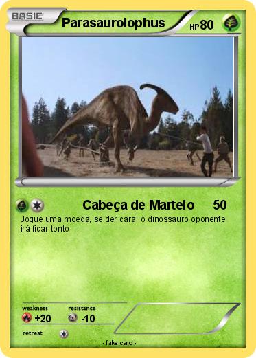 Pokemon Parasaurolophus