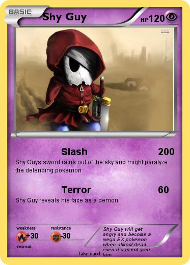 Pokemon Shy Guy
