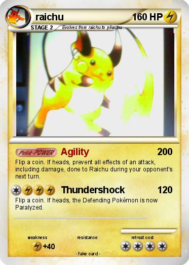 Pokemon raichu
