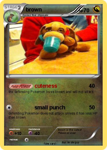 Pokemon brown