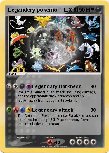 Pokemon Legandery pokemon  L.X 9