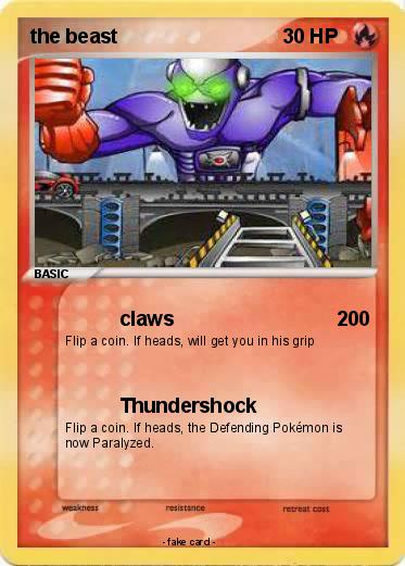 Pokemon the beast
