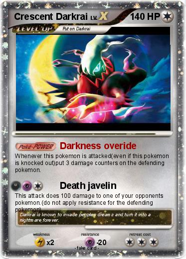 Pokemon Crescent Darkrai