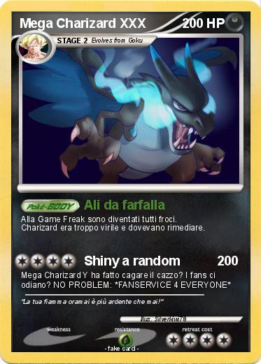 Pokemon Mega Charizard XXX