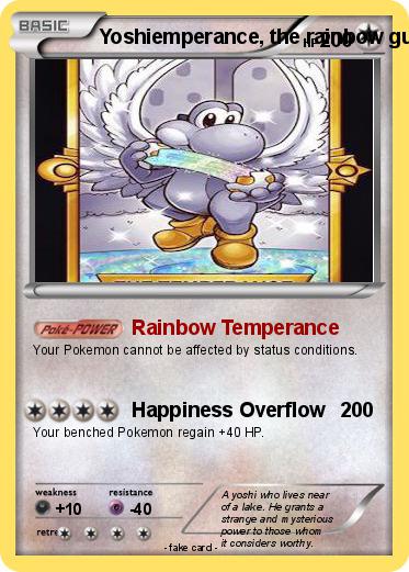 Pokemon Yoshiemperance, the rainbow guard