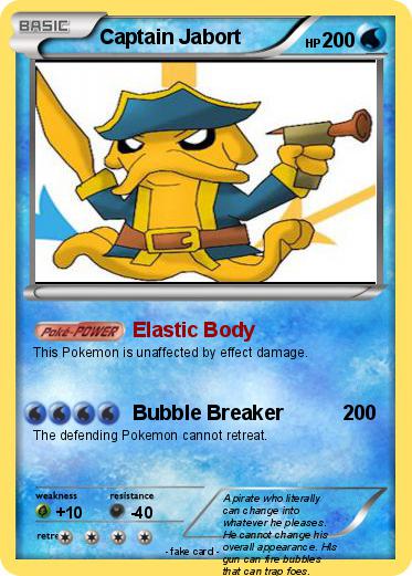 Pokemon Captain Jabort