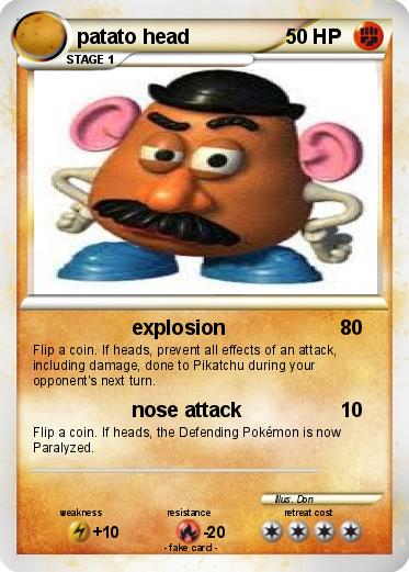 Pokemon patato head