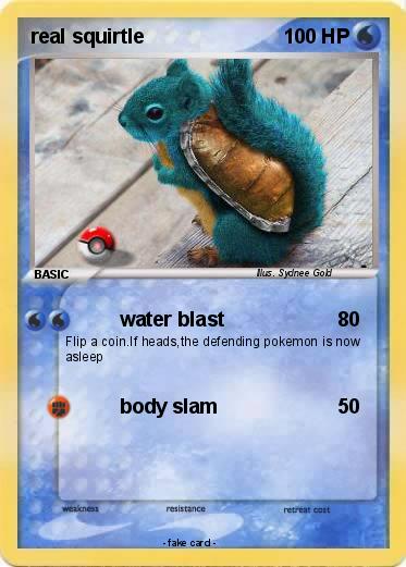 Pokemon real squirtle
