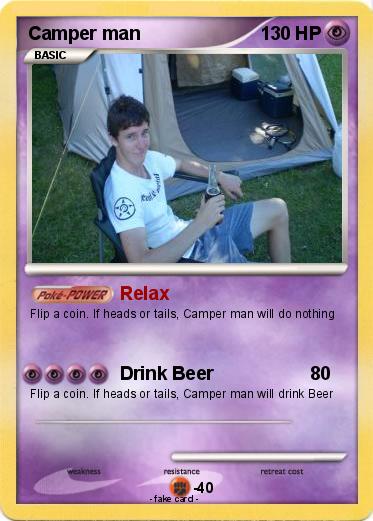Pokemon Camper man