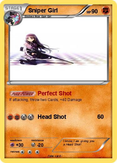 Pokemon Sniper Girl