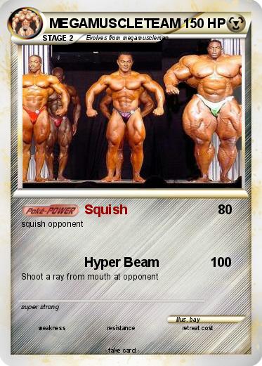 Pokemon MEGAMUSCLETEAM