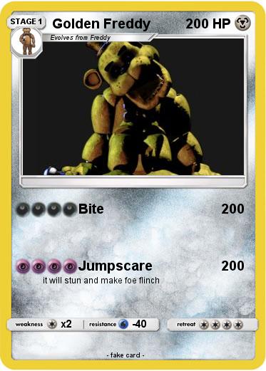 Pokemon Golden Freddy