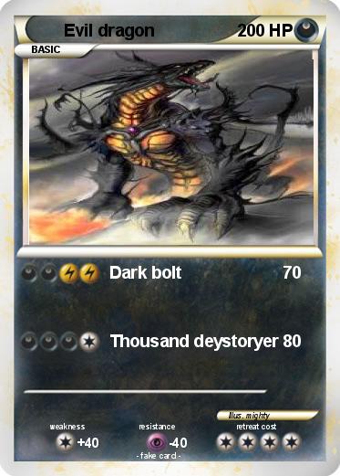 Pokemon Evil dragon