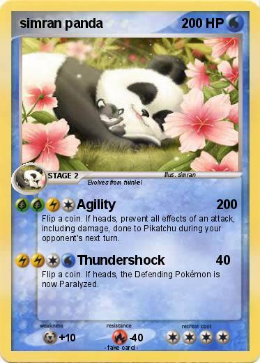 Pokemon simran panda