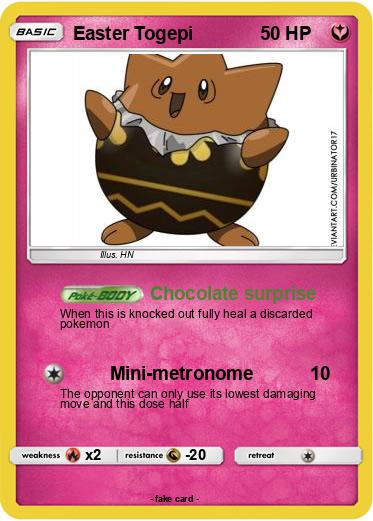 pokemon easter card Togepi Easter's Pikachu 055/SM-P Promo 2017