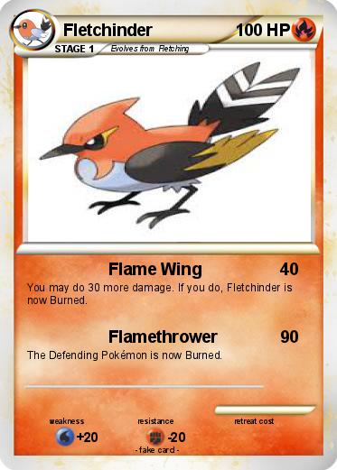 Pokemon Fletchinder