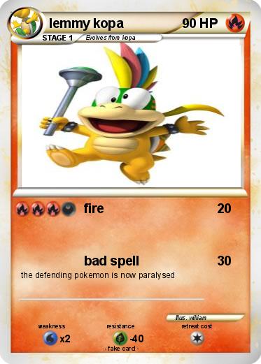 Pokemon lemmy kopa