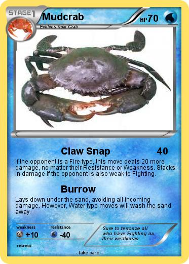 Pokemon Mudcrab