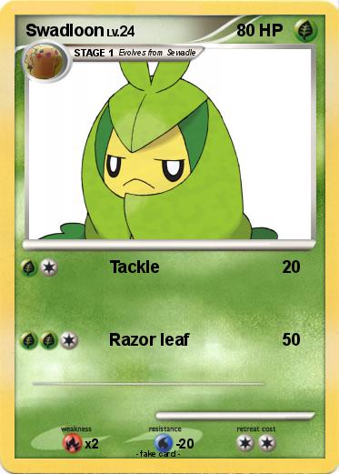 Pokemon Swadloon