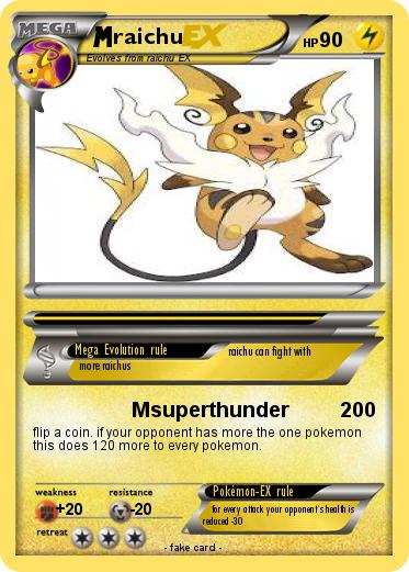 Pokemon raichu