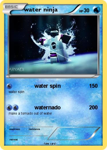 Pokemon water ninja