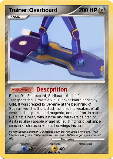 Pokemon Trainer:Overboard