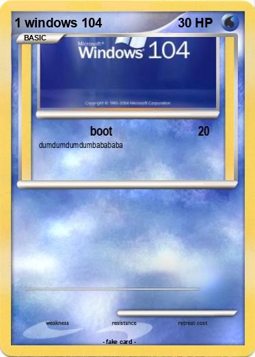 Pokemon 1 windows 104
