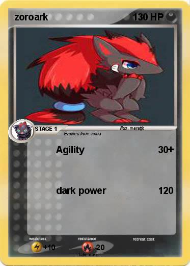 Pokemon zoroark