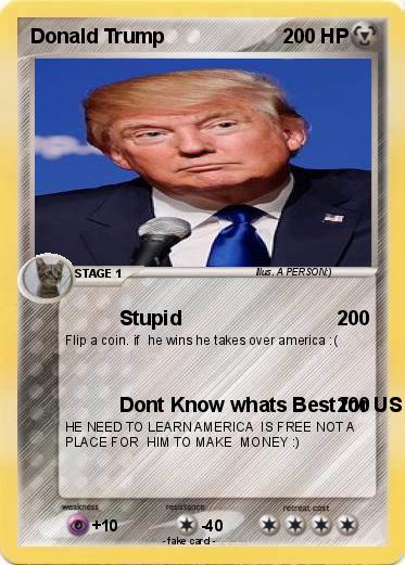 Pokemon Donald Trump