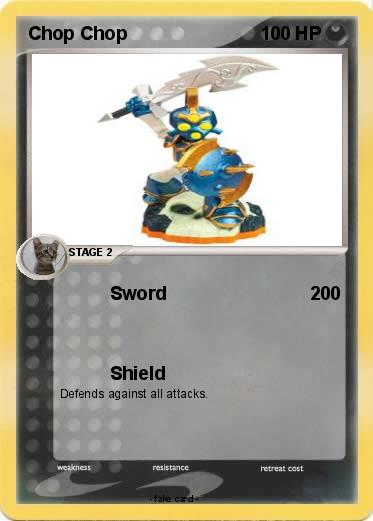 Pokemon Chop Chop