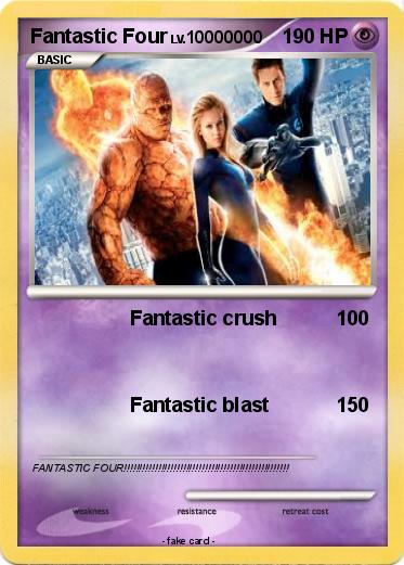 Pokemon Fantastic Four