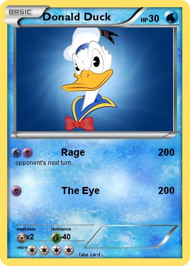 Pokemon Donald Duck