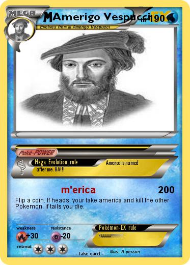 Pokemon Amerigo Vespucci