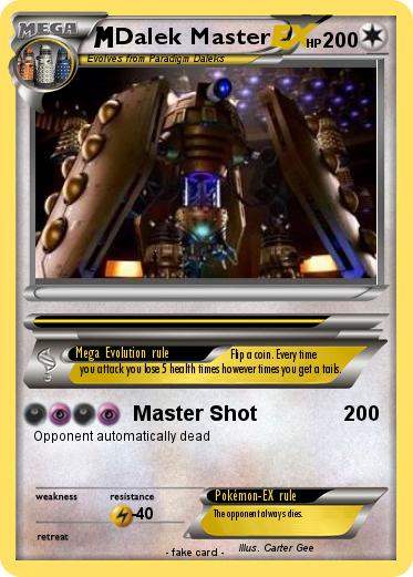 Pokemon Dalek Master Pokemon Dalek Master