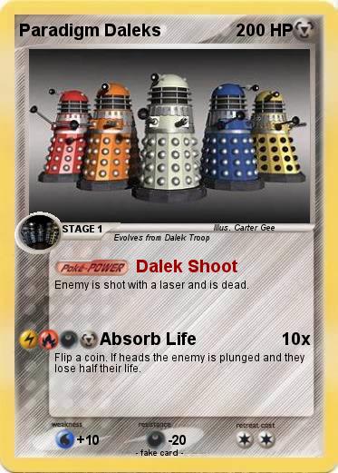 Pokemon Paradigm Daleks
