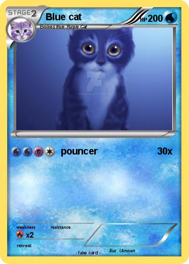 Pokemon Blue cat